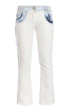 Balmain Two-tone Rigid Mid-rise Skinny Jean