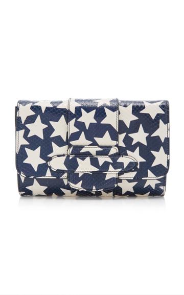 Michino Paris Phedra Snakeskin Clutch