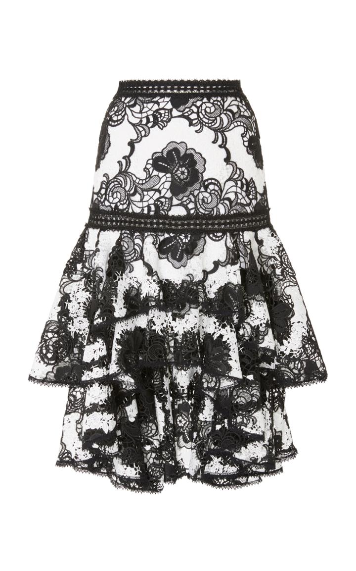 Alexis Halima High Low Ruffle Skirt