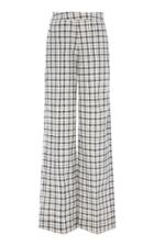 Rahul Mishra Cotton Plaid Pant