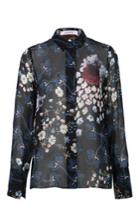 Dorothee Schumacher Airy Florals Collared Blouse