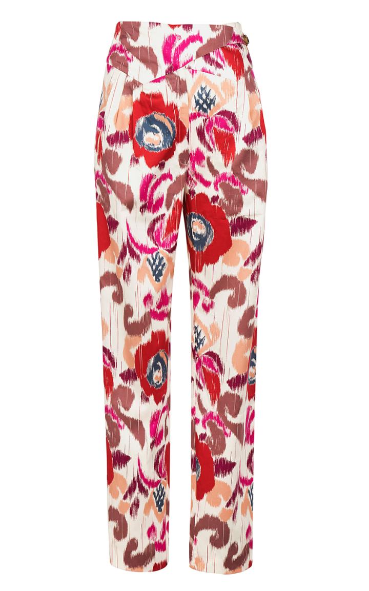 Moda Operandi Blaz Milano Aloha Basque Cotton Straight-leg Pants