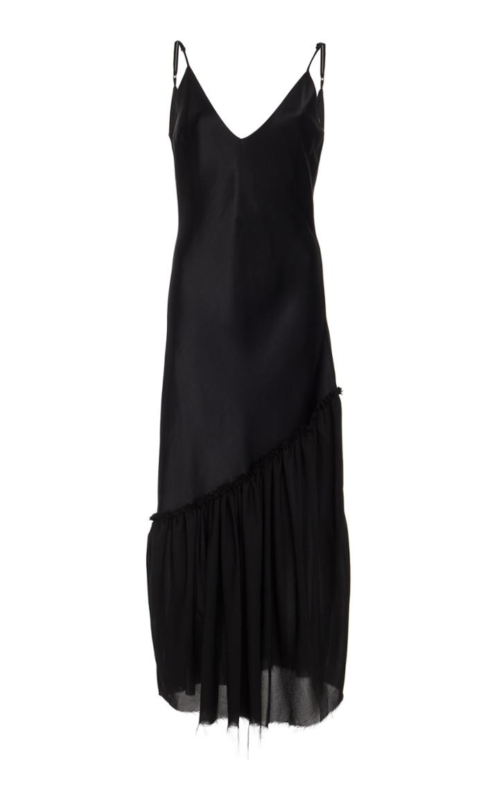 Frame Denim Satin Lounge Dress