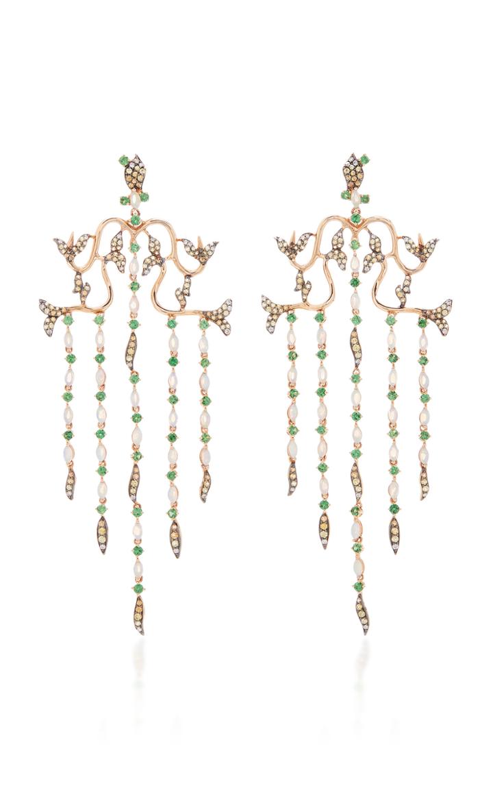 Wendy Yue Opal Waterfall Earrings