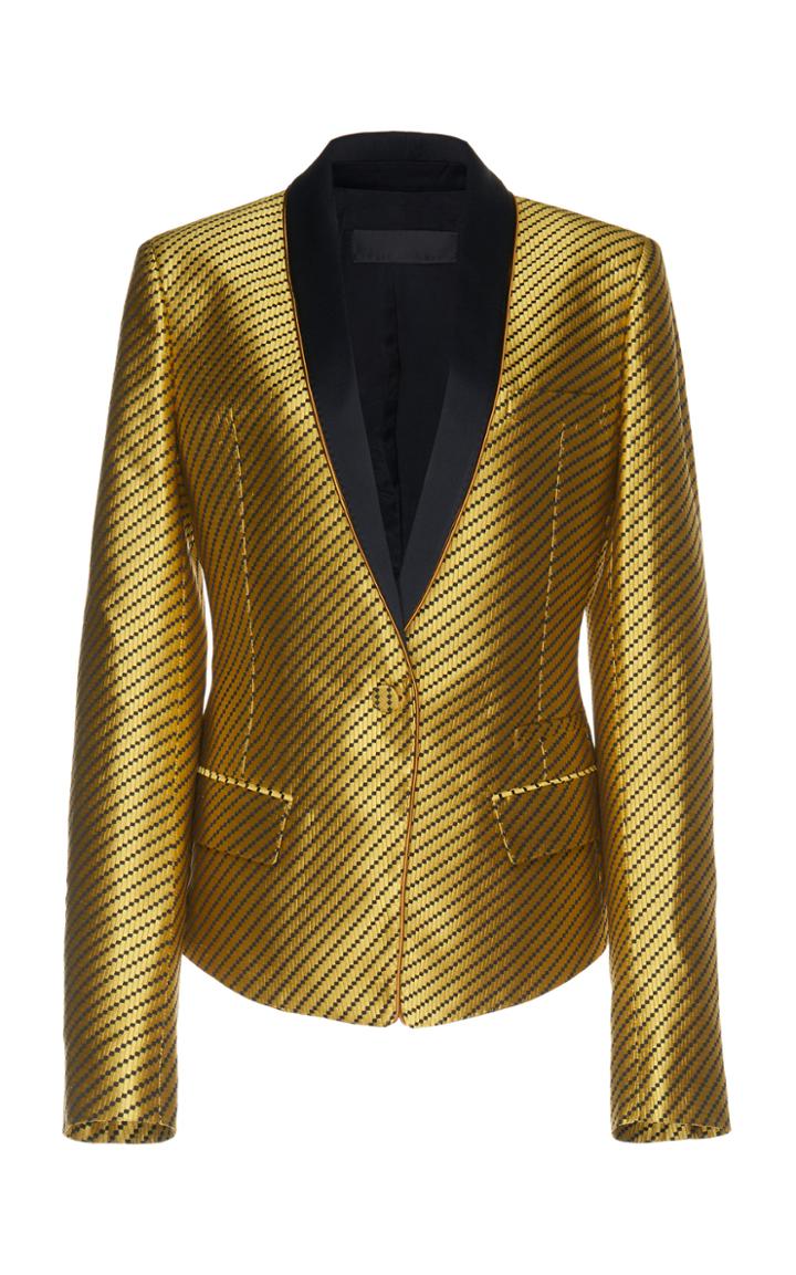 Haider Ackermann Metallic Blazer