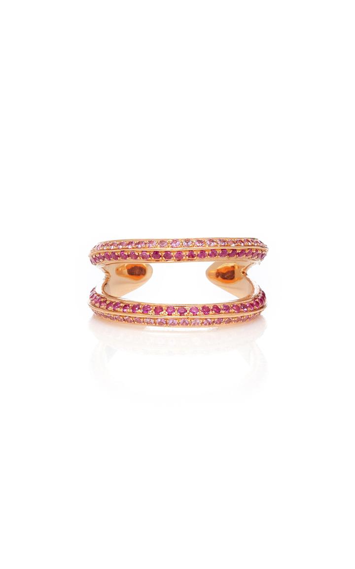 Ralph Masri Double Sapphire Ring