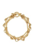 Rush Jewelry Design 18k Yellow Gold Charm Bracelet