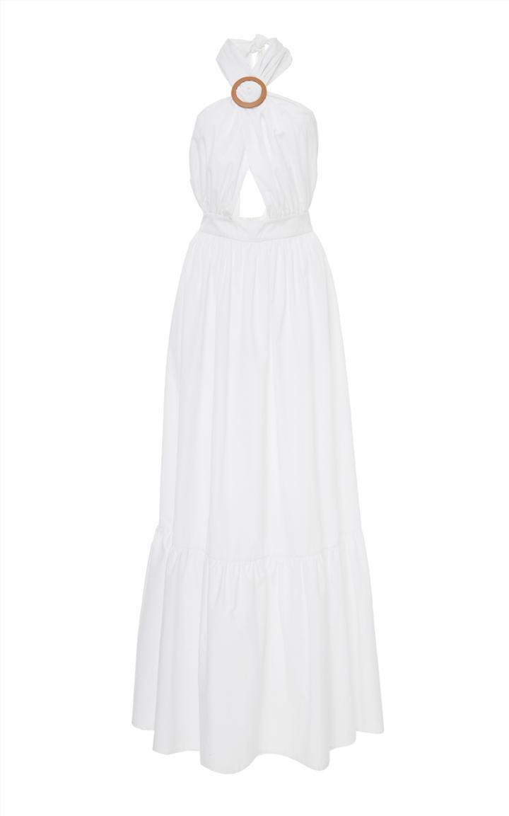 Zeynep Aray Backless Cotton Dress