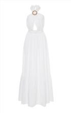 Zeynep Aray Backless Cotton Dress