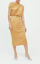 Moda Operandi Martin Grant Cold-shoulder Jersey Dress Size: 34