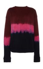 The Elder Statesman Dip Dyed Cotton Sweatshirt