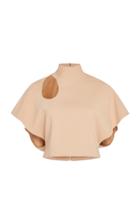 David Koma Keyhole Cutout Top