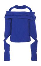 Hellessy Bianca Cloque Off Shoulder Top