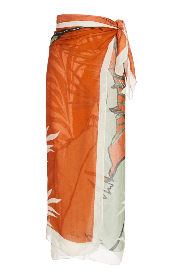 Johanna Ortiz Glassy Grape Cotton Pareo