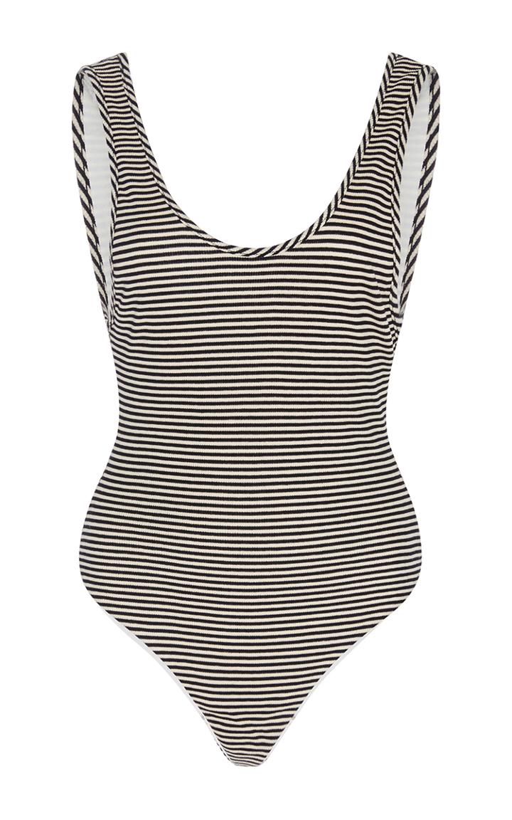 Mara Hoffman Striped Body Suit