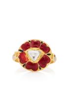 Sanjay Kasliwal 22k Gold Diamond Ring Size: 8.5