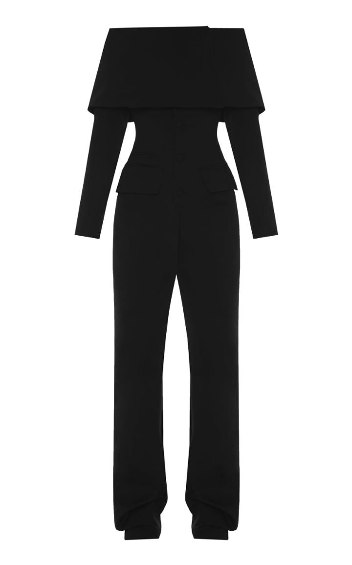 Aleksandre Akhalkatsishvili Off-the-shoulder Cotton Jumpsuit