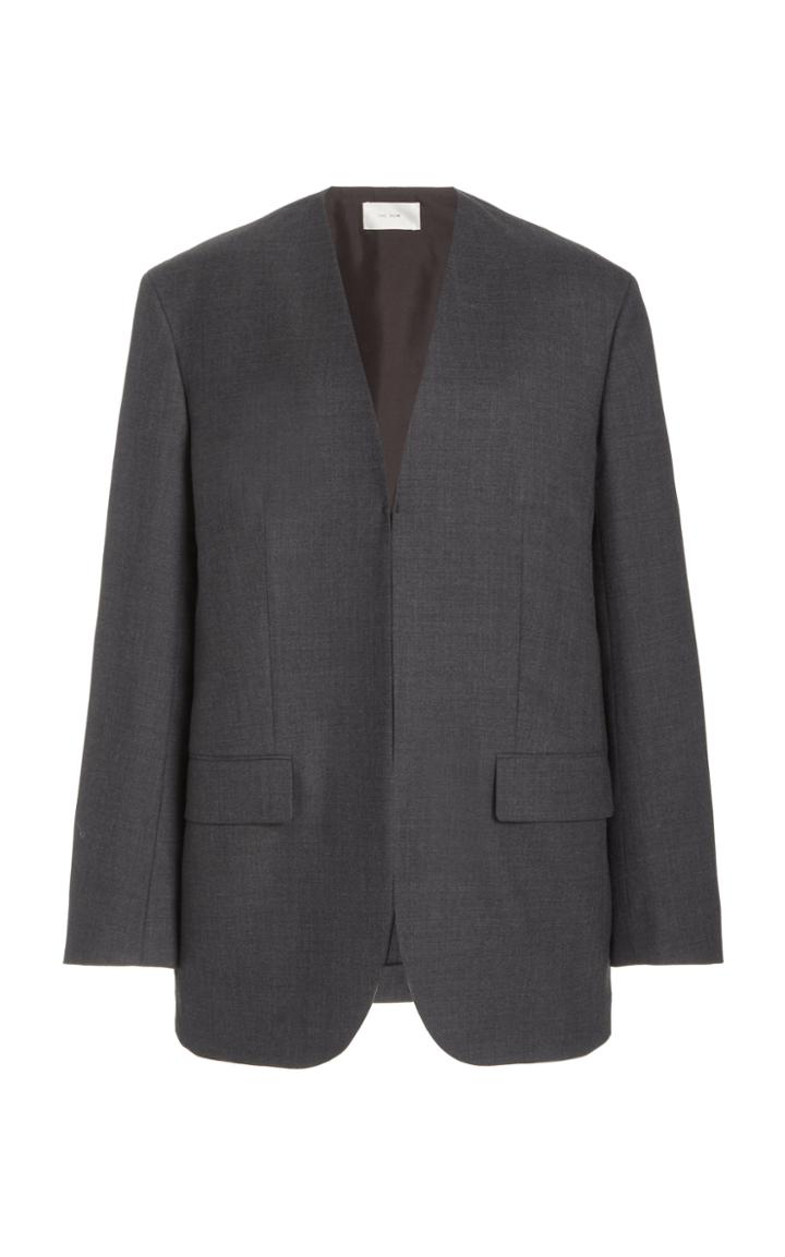Moda Operandi The Row Fie Worsted Wool Gabardine Blazer