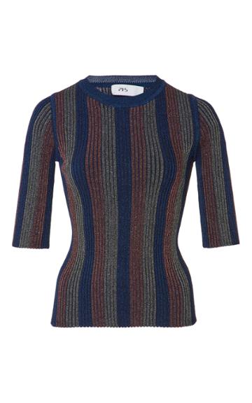 Ph5 Brianna Metallic Knit Top