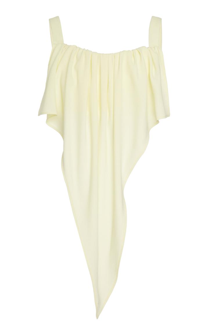 Ellery Clapton Drape Front Crop Top