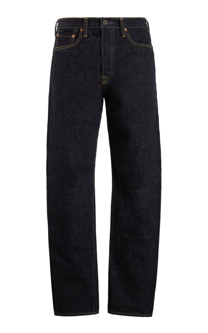 Kapital 5p Money Disco Mid-rise Straight-leg Jeans
