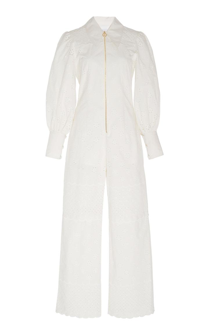 Moda Operandi Alice Mccall Finding Angels Cotton Jumpsuit Size: 4