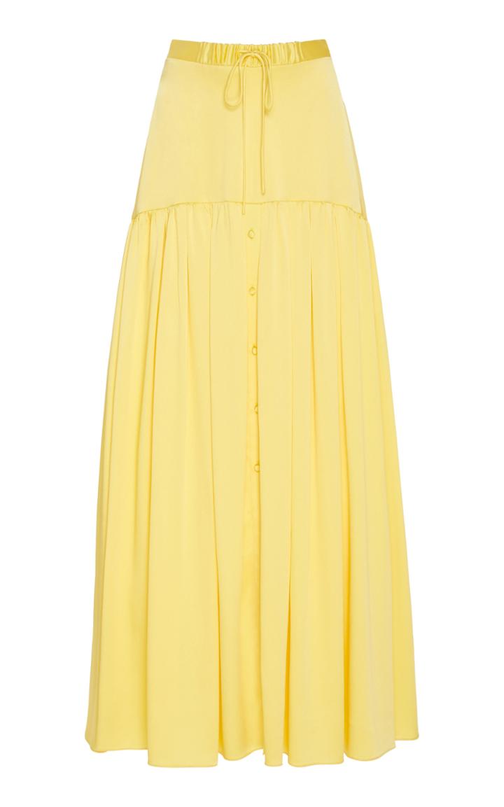 Moda Operandi Hellessy Abril Chiffon Maxi Skirt Size: 0