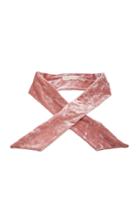 Donni Charm M'o Exclusive Velvet Crushed Poppy Headscarf