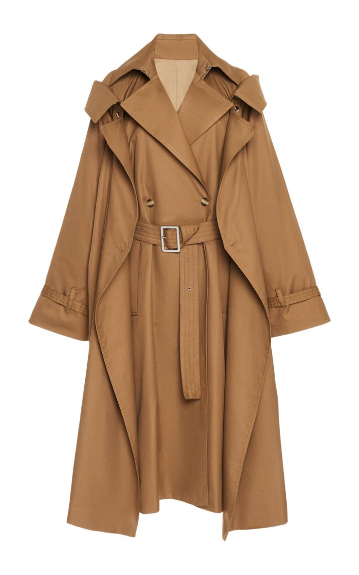 Moda Operandi Boyarovskaya Detachable Belted Waterproof Trench Coat