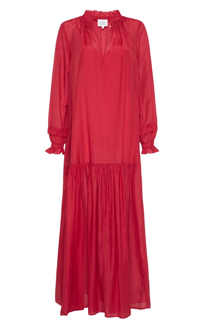 Moda Operandi Bird & Knoll Marta Cotton-silk Dress