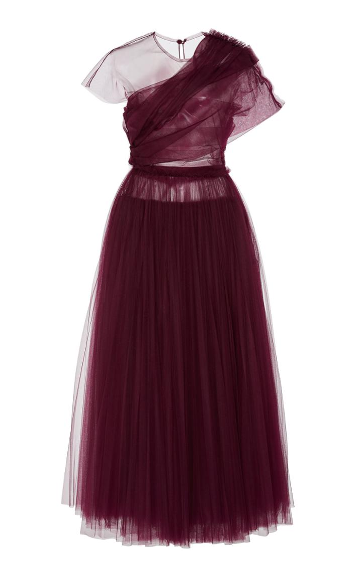 Khaite Gigi Tulle Maxi Dress