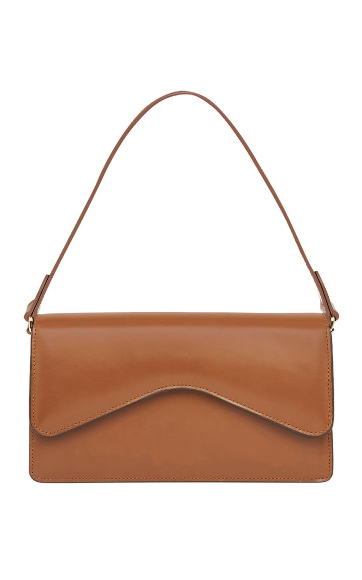 Moda Operandi Rylan Baguette Leather Shoulder Bag