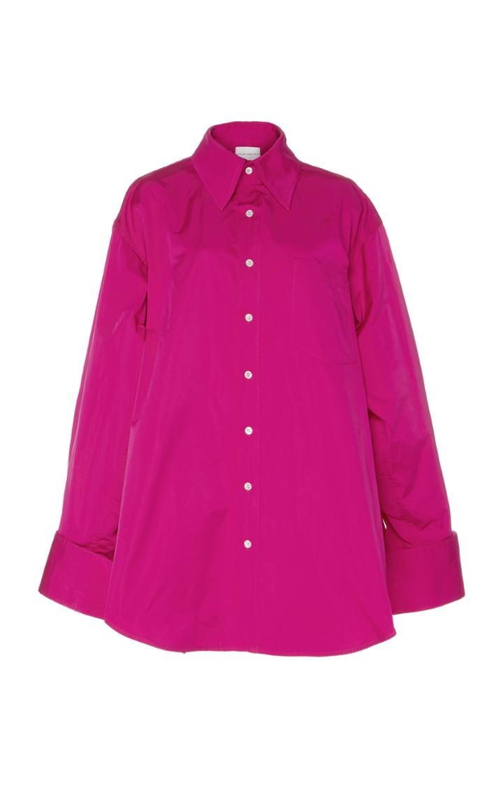 Matthew Adams Dolan Oversized Nylon Oxford Shirt