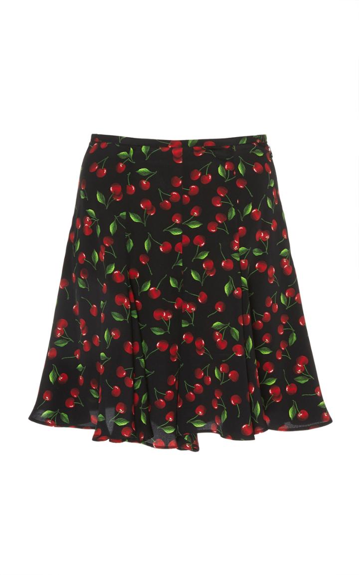 Moda Operandi Michael Kors Collection Printed Crepe De Chine Flutter Shorts Size: 0