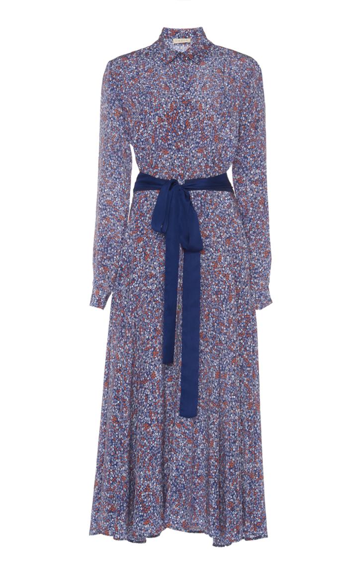 Dhela Klimt Flower Shirt Dress