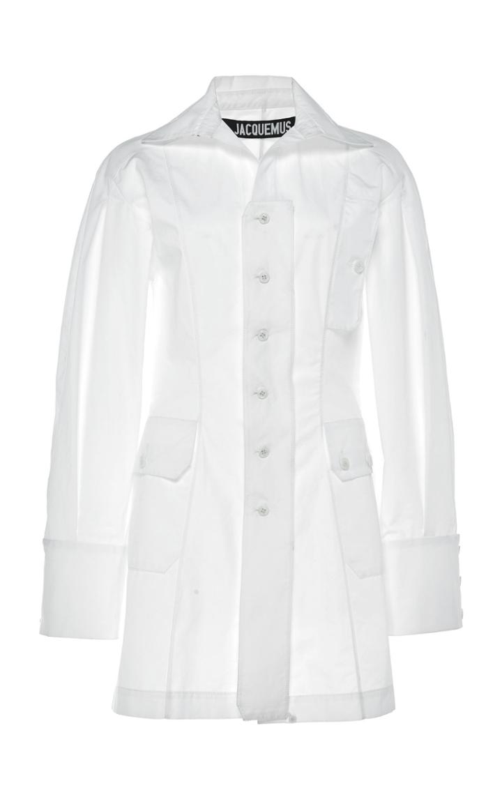 Jacquemus Structured Cargo-style Button-front Top