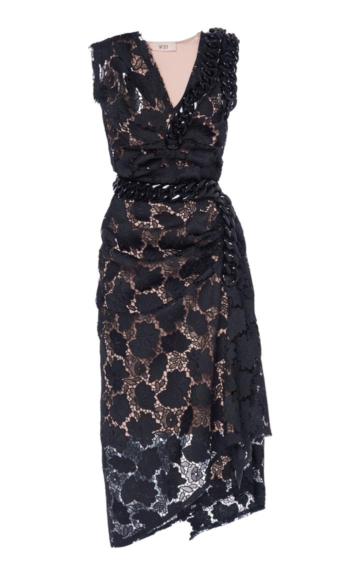 Moda Operandi N21 Floral Embroidered Lace Dress