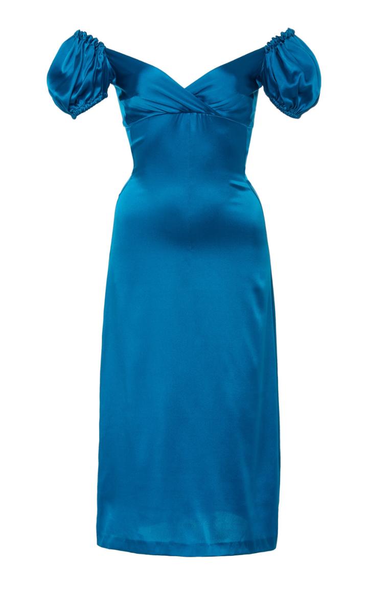 Alexis Cadiz Silk Midi Dress