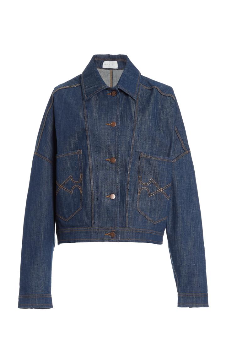 Moda Operandi Arj Kasi Denim Jacket