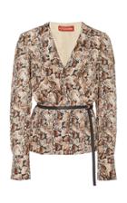 Altuzarra Erika Belted Wrap Top