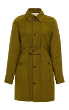 Moda Operandi Mara Hoffman Ino Linen-cotton Button-front Mini Dress Size: 0
