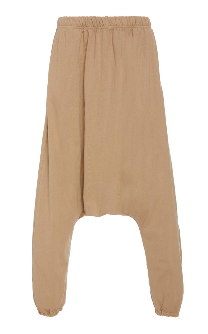 Bassike Low-rise Slouch Cotton Pants