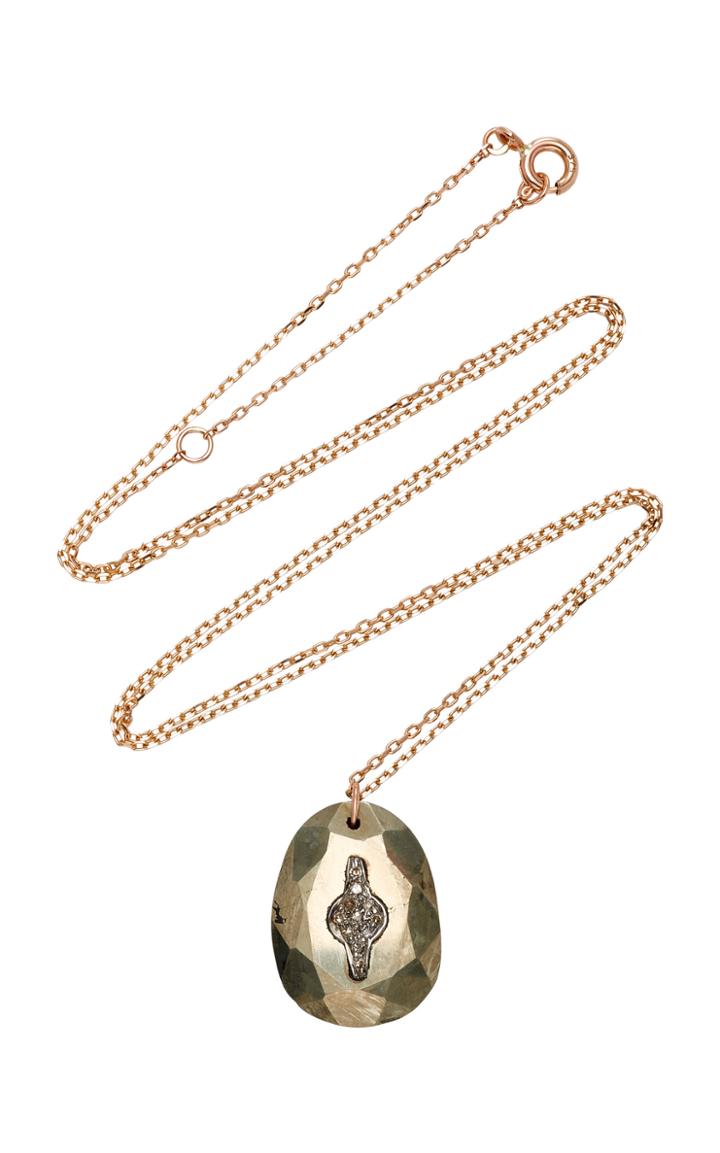 Pascale Monvoisin Orso No.2 Pyrite Necklace