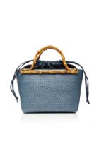 Glorinha Paranagua Monte Carlo Small Straw Basket Bag
