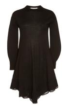 Philosophy Di Lorenzo Serafini Lace-trimmed Wool-blend Mini Dress