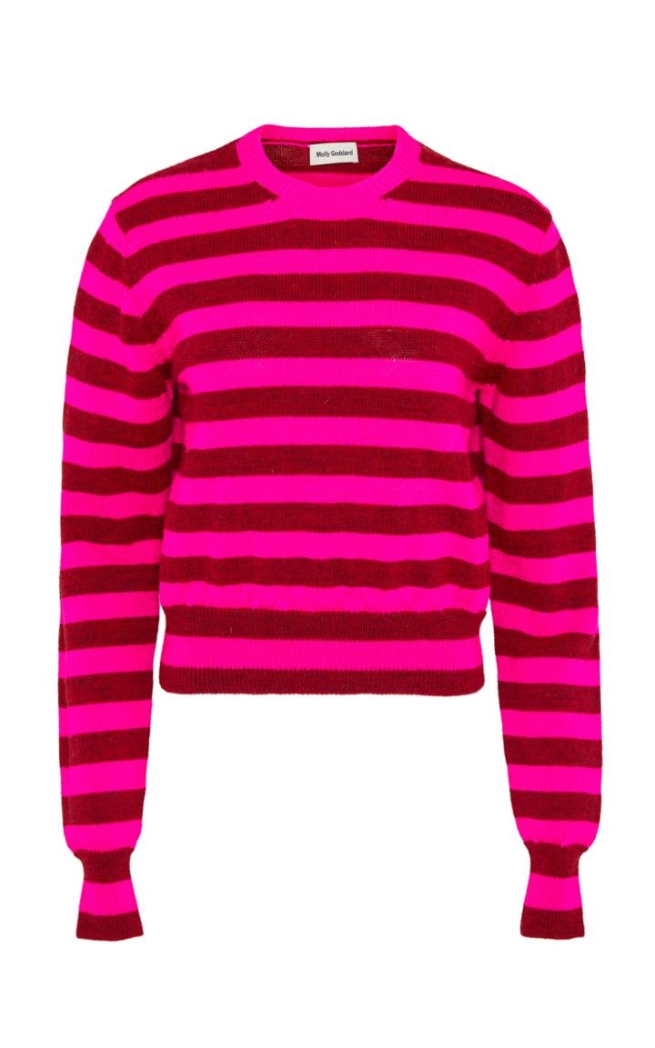 Moda Operandi Molly Goddard Flaven Striped Wool Jumper