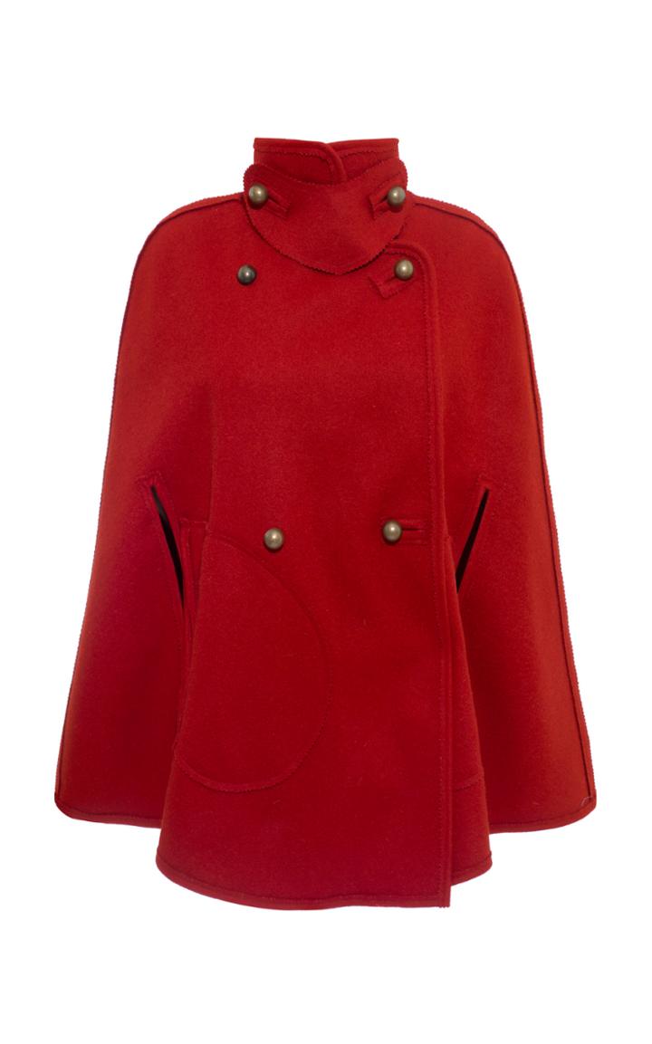 Anna Mason Military Wool Cape