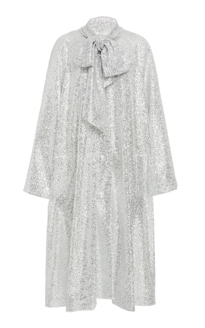 Rodarte Sequin Cape
