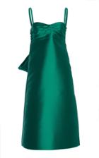 N 21 N&deg;21 Carisa Pleated Strapless Sweetheart Satin Dress