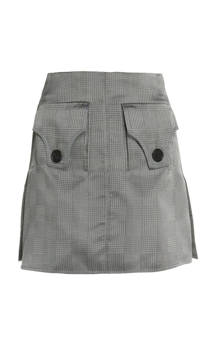 Ellery Nothing Matters Gabardine Mini Skirt